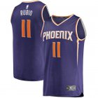 Camiseta Ricky Rubio 11 Phoenix Suns Icon Edition Púrpura Hombre